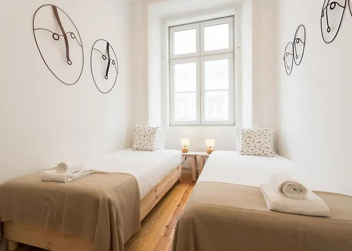 公寓 Baixa Modern Three-bedroom - By Lu Holidays *